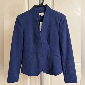 Blue Blazer Ann Taylor Loft